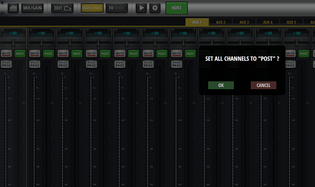 Recording From Groups To Achieve Post Fader Processing and Effect